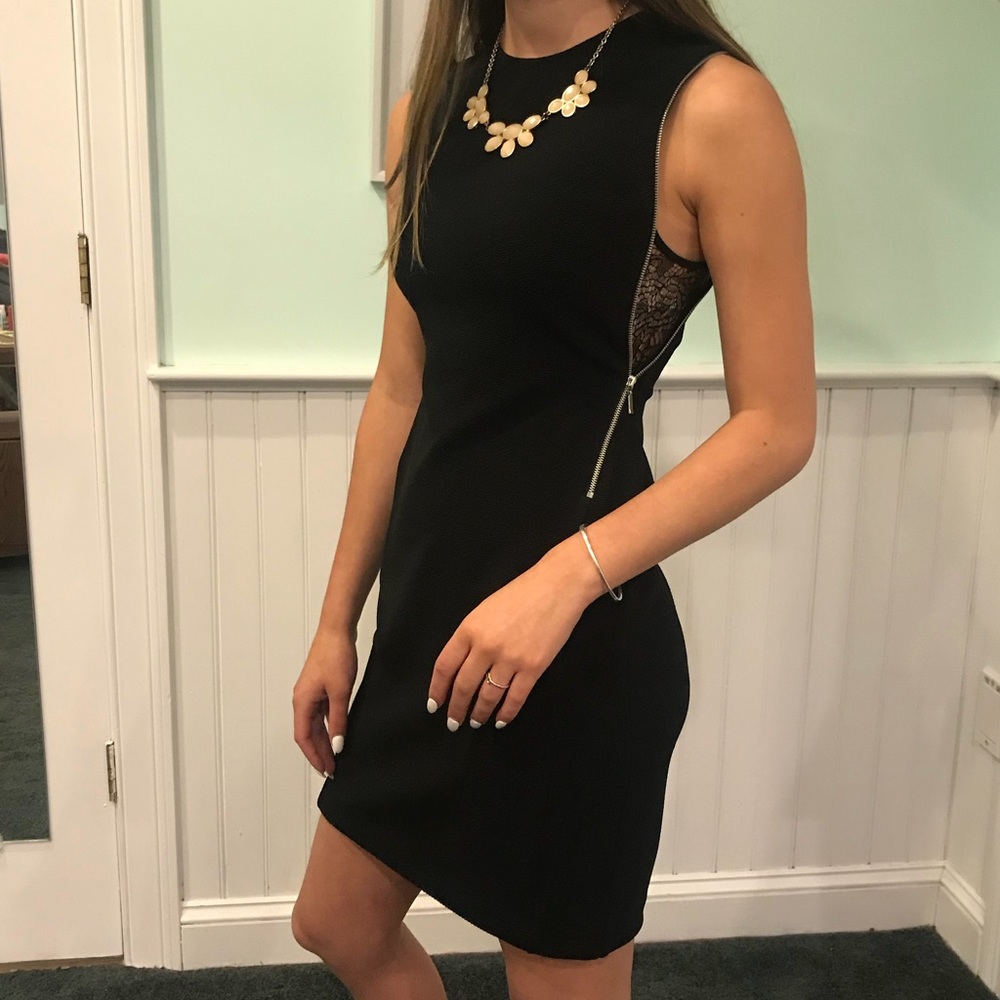 Black Lace Dress (Express)